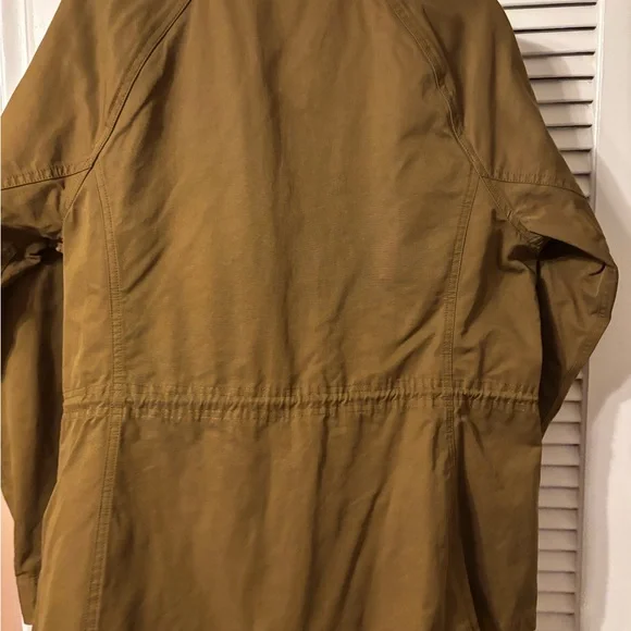 Brown Barn Jacket with Cordoroy Collar - Picture 6 of 6